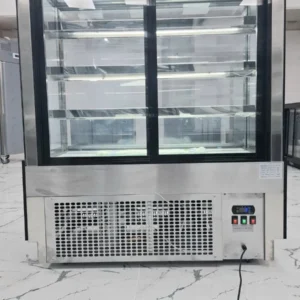 BRAND NEW SLIDING DOORS FRIDGE FOR CAKES, FRUITS,SWEETS, ETC90 CM .3 TIER.