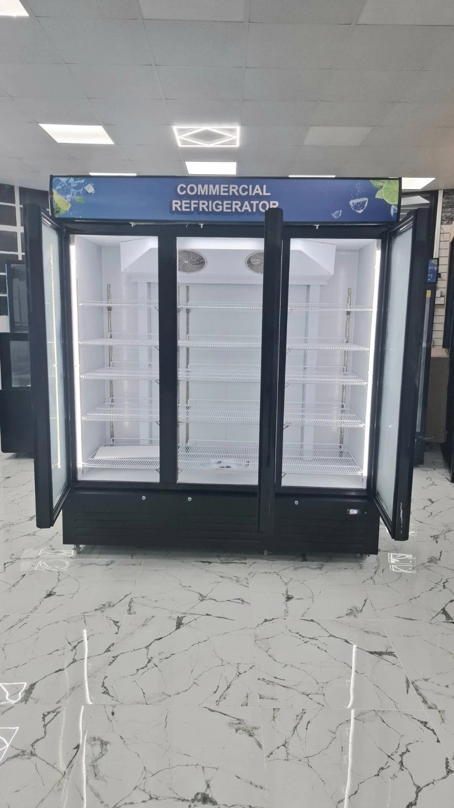BRAND NEW COMMERCIAL 3 DOORS FREEZER..1.8 METER. - Image 4