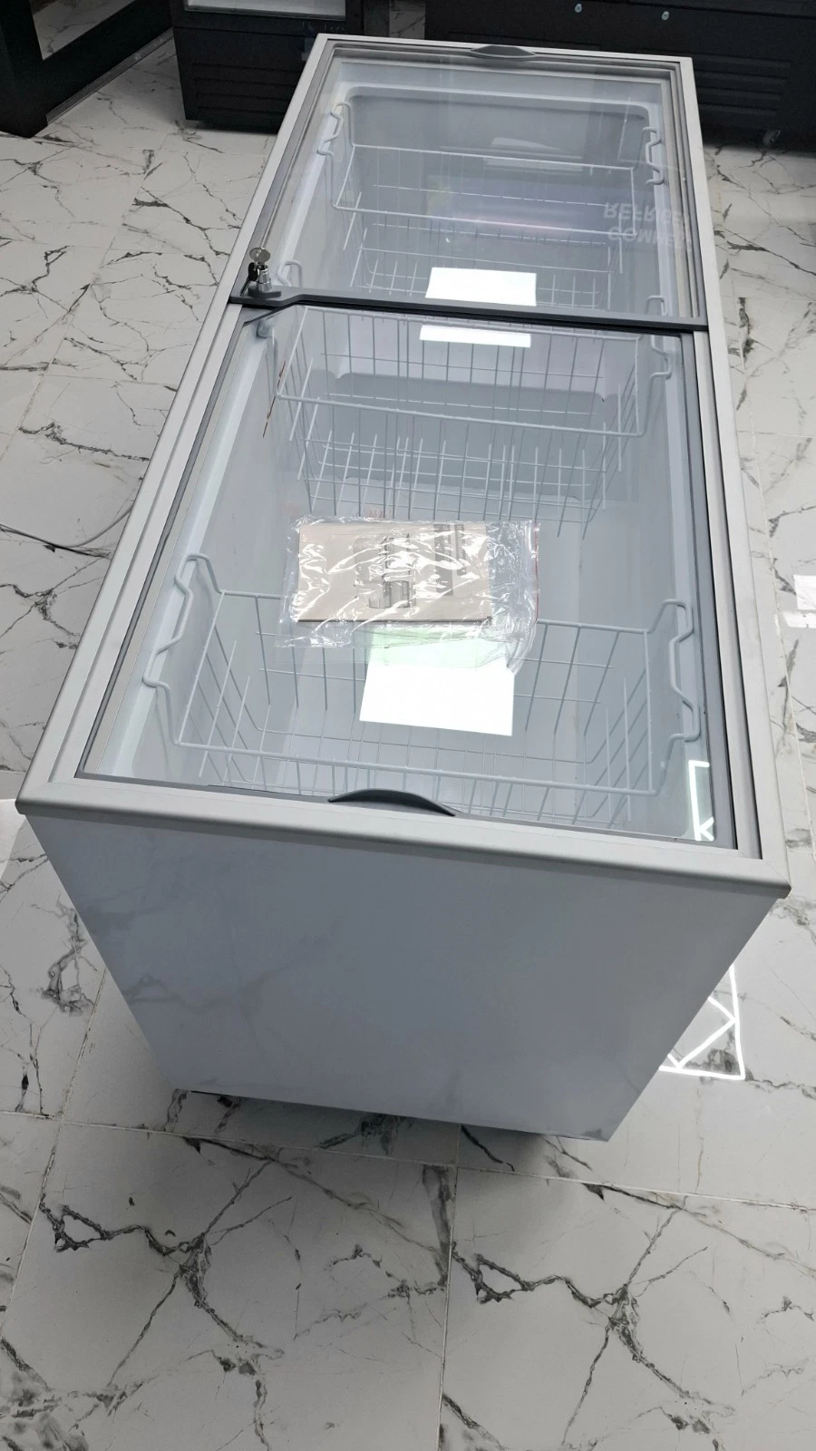 BRAND NEW SENOL SLIDING DOORS CHEST FREEZER.1.5 METER MADE IN TURKEY - Image 2