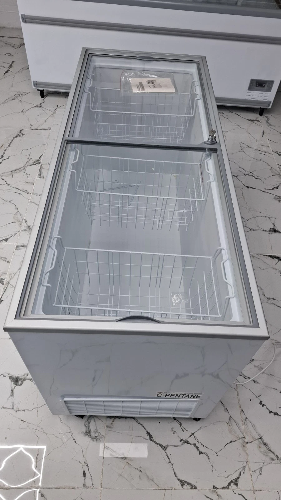 BRAND NEW SENOL SLIDING DOORS CHEST FREEZER.1.5 METER MADE IN TURKEY - Image 5