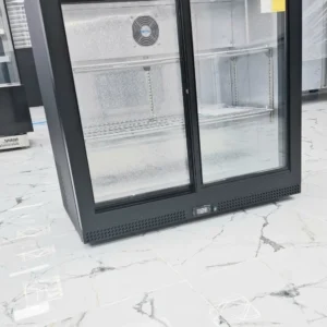 BRAND NEW BACK BAR COOLER SLIDING DOORS..220 LITRES...