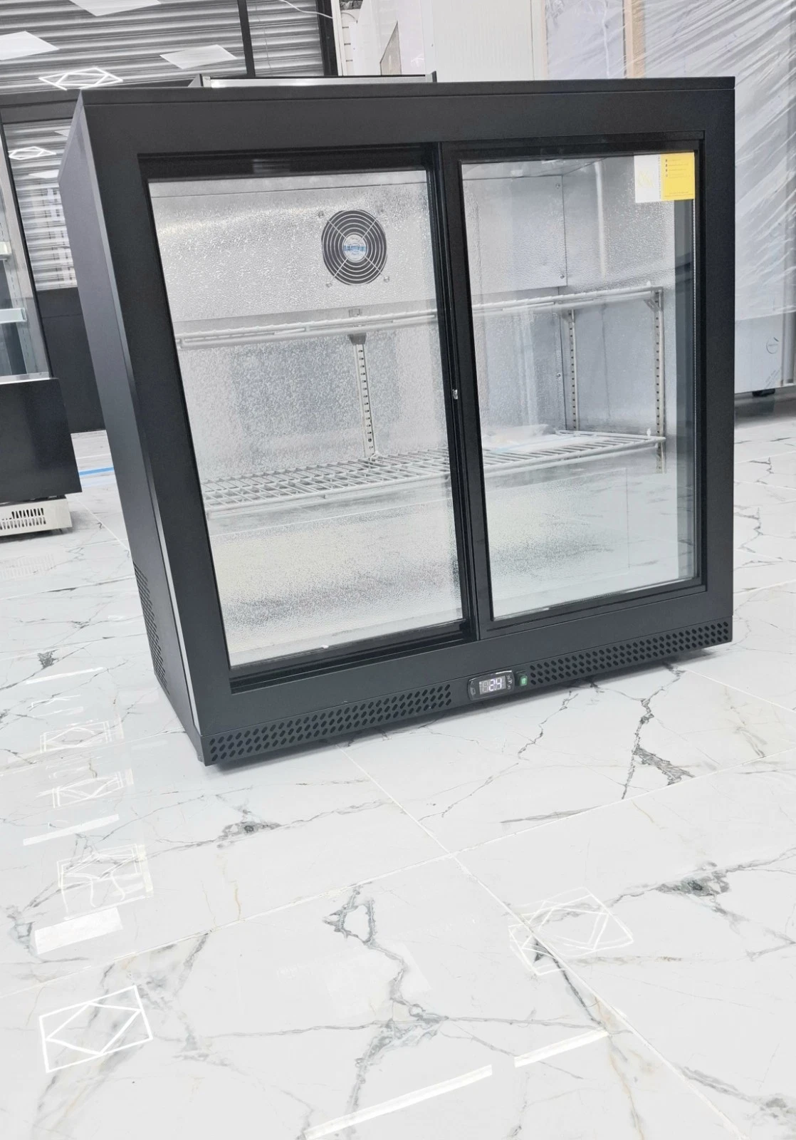 BRAND NEW BACK BAR COOLER SLIDING DOORS..220 LITRES...